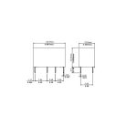 M4S-24HW 24VDC 1A 2x morze jelfogó