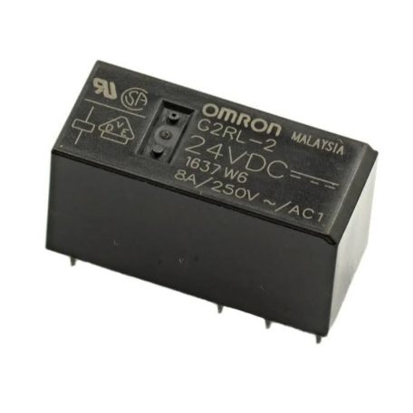 G2RL-2 24VDC 2x8A 2x morze jelfogó -OMRON