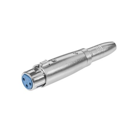 AD-76 XLR 3p. aljzat/6.3mm monó aljzat adapter