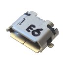Mikro-USB 5p. aljzat - smd - D vált.