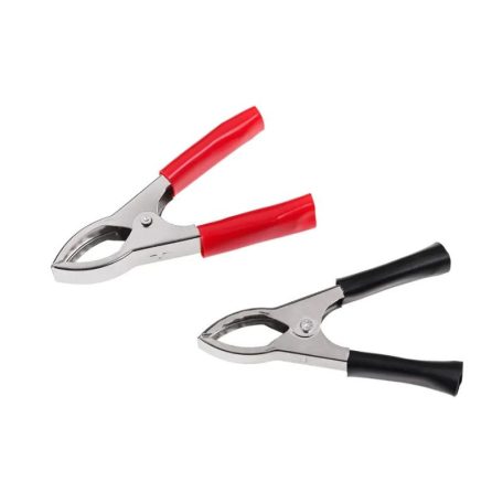 KR-115/R krokodil akku csipesz 15A piros