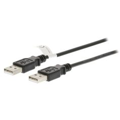 CB-98.005 USB-A dugó/USB-A dugó 0.5m kábel