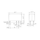 FTR-K1CK012W 12VDC 16A 1x morze jelfogó