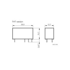 RT424024 24VDC 2x 8A 2x morze jelfogó -SCHRACK