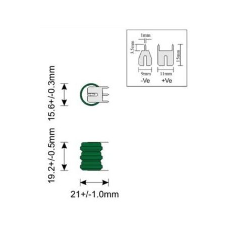 3.6V 80mAh Ni-Mh 15x19mm 3p. akkumulátor