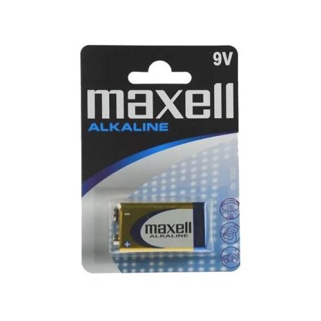 9V 6F22 alkáli elem -MAXELL