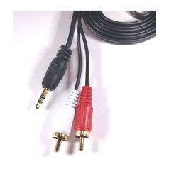 CB-33.012/G 3.5mm szt.dugó/2x RCA dugó - 1.2m kábel
