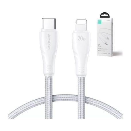 CB-306.012 iPhone Lightning dugó/USB-C dugó 1.2m fehér kábel 