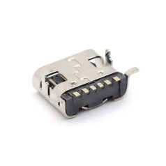 USB-C 6p. 90° smd "A" vált. aljzat