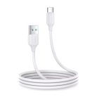 CB-309.01 USB-A dugó/USB-C dugó 3A 1m fehér kábel
