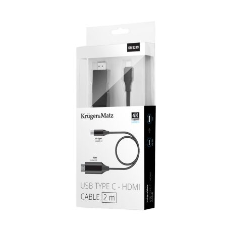 CB-302.015 USB-C dugó / HDMI dugó 1.5m kábel