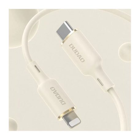 CB-306.01 iPhone Lightning dugó/USB-C dugó 1m fehér kábel 