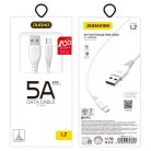 CB-228.02 USB-C dugó / USB-A dugó USB 2.0 2m kábel -DUDAO