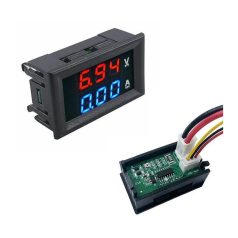 DSAV-56R áram-, feszültségmérő modul 0-100V/0-10A