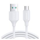CB-191.01/J Mikro-USB dugó/USB-A dugó - 1.0m fehér kábel