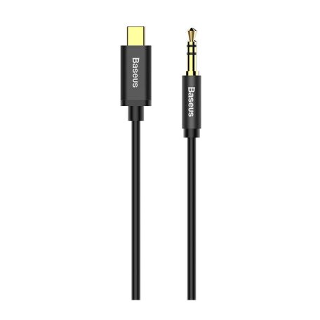 CB-312.012 USB-C dugó/3.5mm sztereó dugó 1.2m fekete kábel