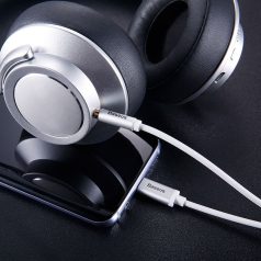   CB-312.012 USB-C dugó/3.5mm sztereó dugó 1.2m fekete kábel