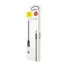 CB-312.012 USB-C dugó/3.5mm sztereó dugó 1.2m fekete kábel