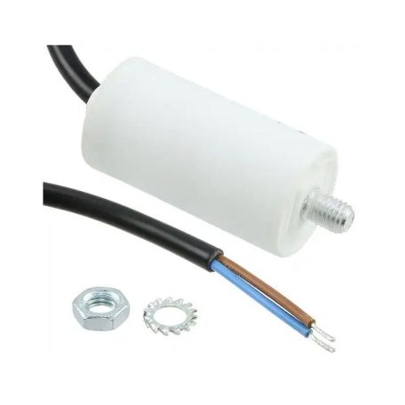 2uF 470VAC 25x55mm vezetékes, rögzítő csavarral, szűrő kondenzátor