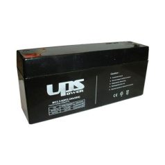 ZAK-6/3 6V 3.3Ah 123x66x33mm -UPS zselés akkumulátor