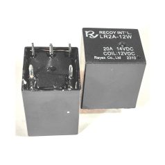 LR2A-12W 12V 10A 2x záró jelfogó -RAYEX