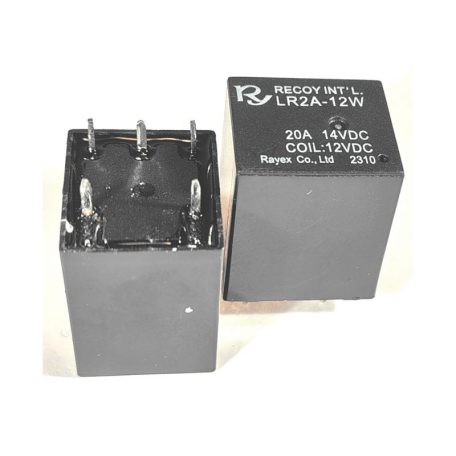LR2A-12W 12V 10A 2x záró jelfogó -RAYEX