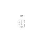 LR2A-12W 12V 10A 2x záró jelfogó -RAYEX