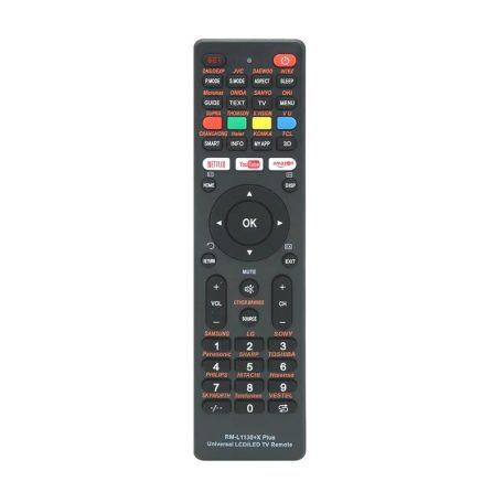 RM-L1130+X Univerzális LCD/LED TV távirányító YOUTUBE/NETFLIX gombbal