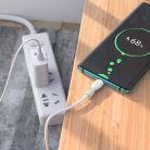 CB-318.01 USB-C dugó / dugó 1m fehér kábel - BOROFONE