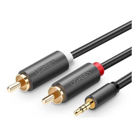 CB-33.02/U 3.5mm szt.dugó/2x RCA dugó - 2m kábel -UGREEN