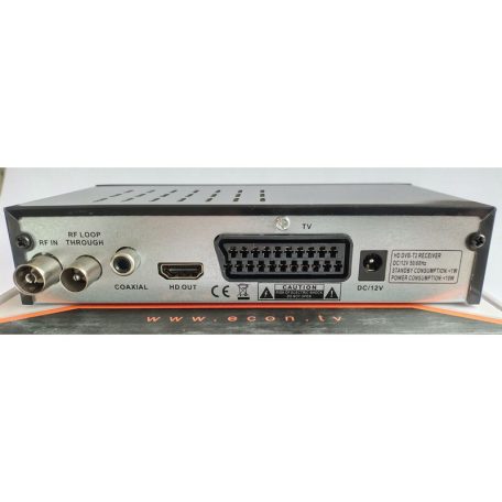 ECON T2-BOX E-265 DVB-T/C vevőkészülék (set-top box)