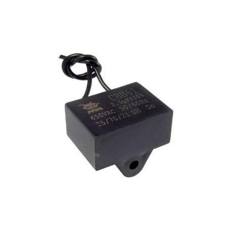 2.5uF 450VAC rögzítő füles szűrő kondenzátor