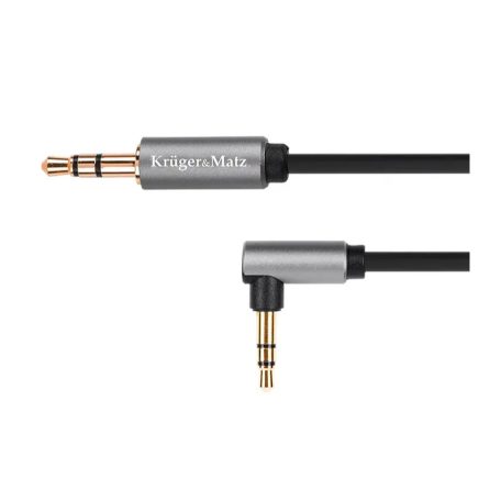 CB-34.01 3.5mm szt. 90° dugó/3.5mm szt.dugó - 1m kábel