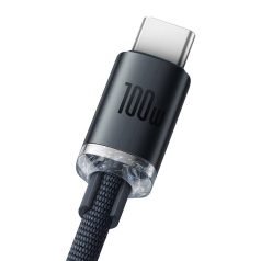   CB-315.012 USB-C dugó / USB-A dugó 6A 100W 1.2m kék kábel -BASEUS