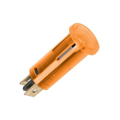 JF-12 Narancs 12V 12mm jelzőfény