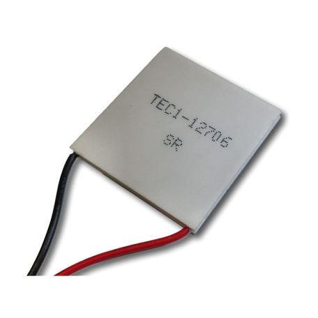 TEC1-12706 40x40x3.8mm max.15.4V 6A 51W Peltier-elem