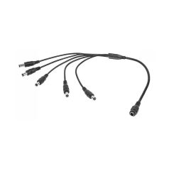 DC 5.5/2.1mm 5x tápelosztó