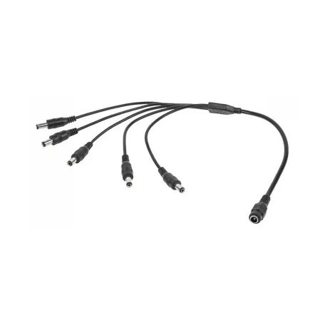 DC 5.5/2.1mm 5x tápelosztó