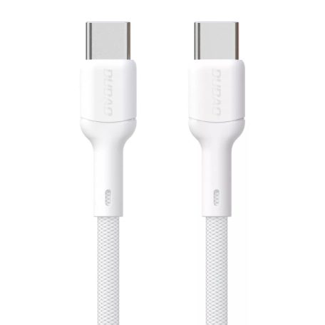 CB-235.02 USB-C dugó / USB-C dugó 65W 2m fehér kábel -DUDAO