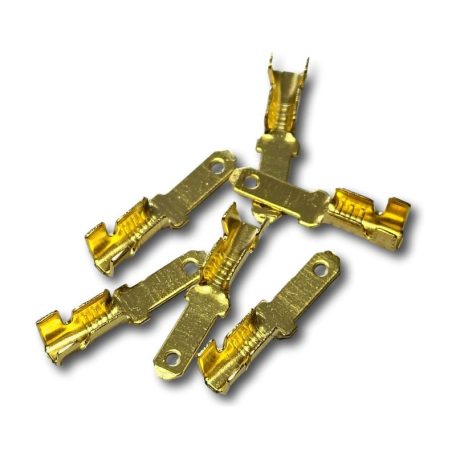 ST-057 2.8x0.8mm kábelsaru - réz