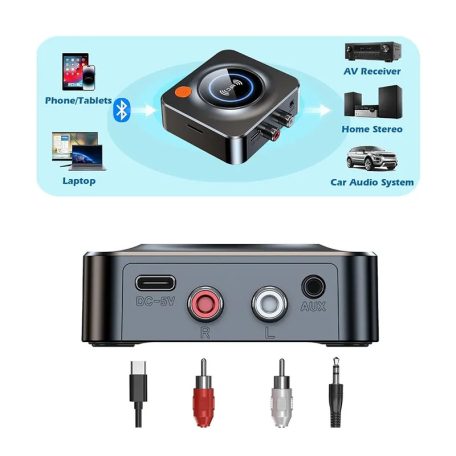 C52 Bluetooth NFC audió adapter és lejátszó