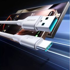   CB-326.01 USB-A dugó/USB-C dugó 3A 1m fehér kábel -JOYROOM
