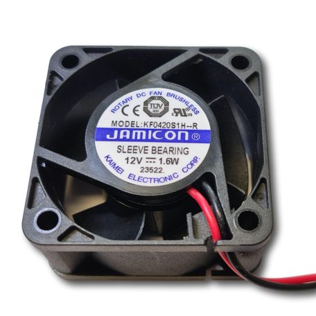 40x40x20mm 12VDC 1.6W siklócsapágyas  -JAMICON ventilátor
