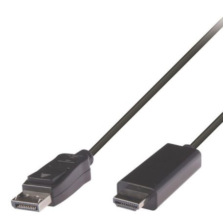 CB-188.03 DisplayPort dugó/HDMI dugó 3m kábel