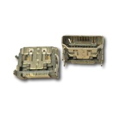 HDMI aljzat 19p. 90° smd