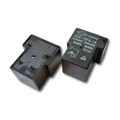 JQX-15FA-1A 12V 30A 1x záró jelfogó
