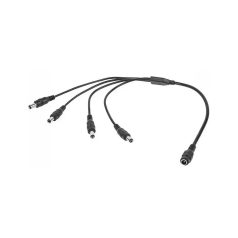 DC 5.5/2.1mm 4x tápelosztó