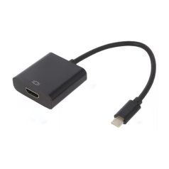 AD-96 USB-C dugó / HDMI aljzat 15cm adapter