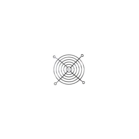 80x80mm fém, krómozott ventilátor rács