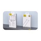 CB-328.01 USB-C dugó/USB-C dugó 65W 1m fehér kábel -DUDAO